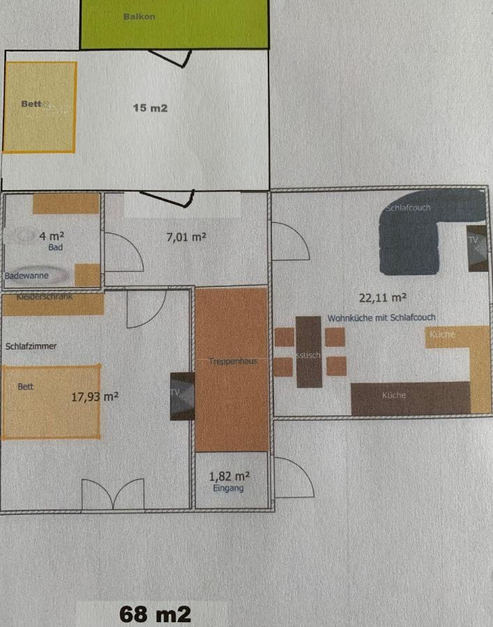 Ruhige Wohnung An Der Uni Düsseldorf Eksteriør billede